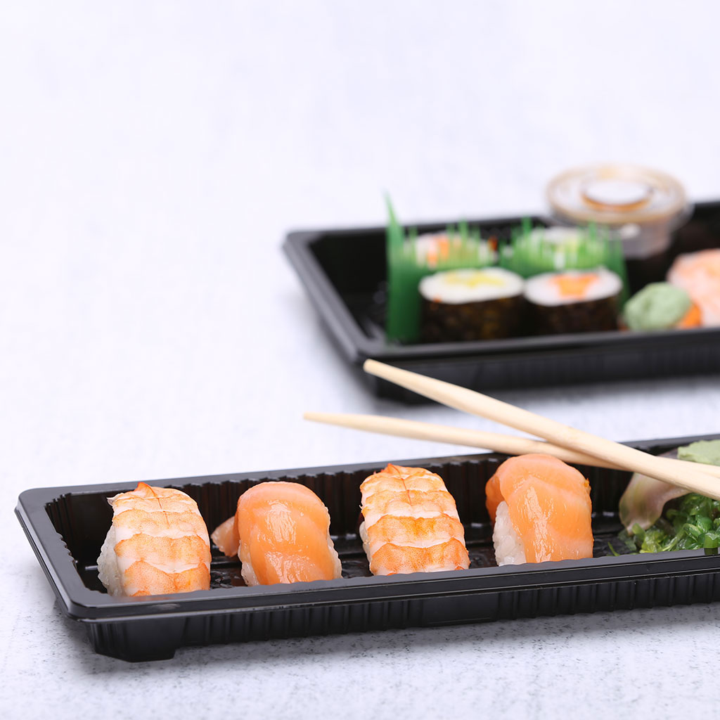 PLASTIC SUSHI CONTAINER - Hotpack Packaging