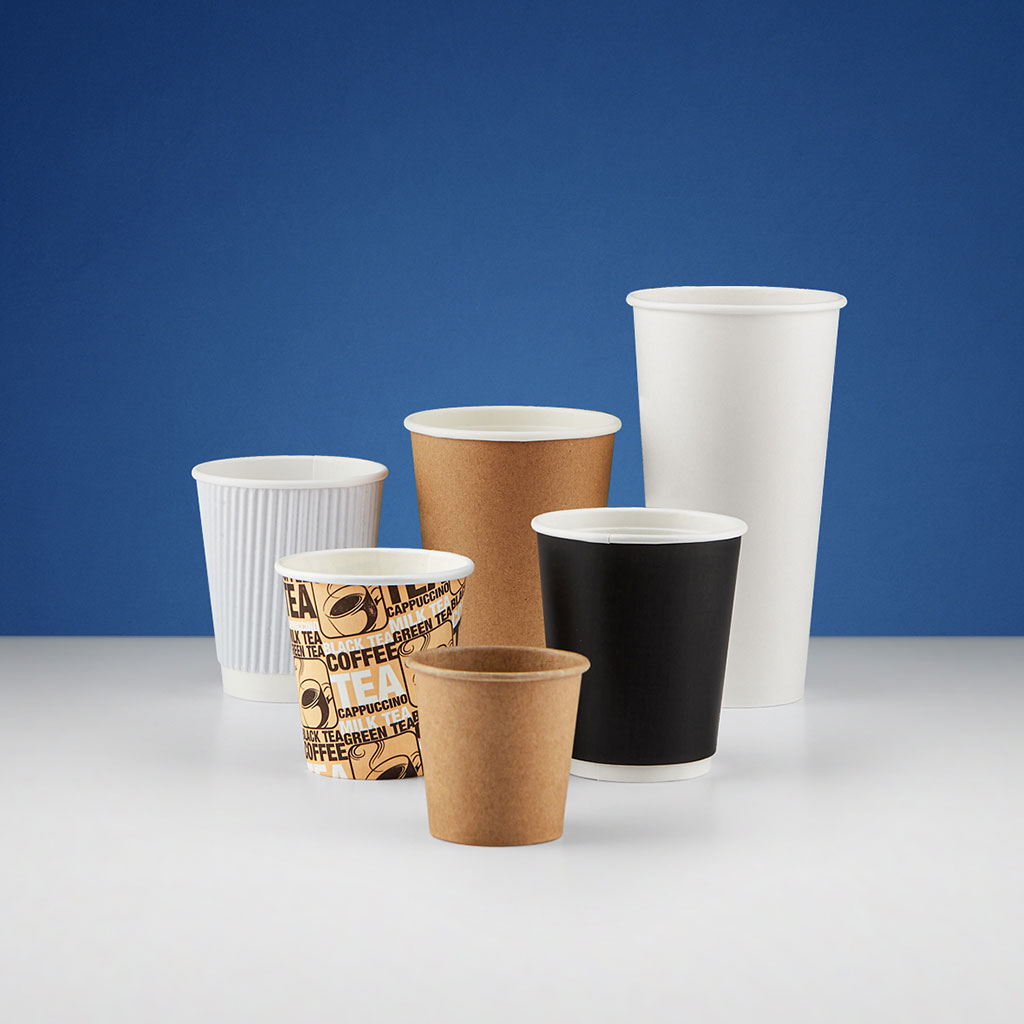 PAPER CUPS & LID & GLASS COVER & SLEEVES - Hotpack Packaging